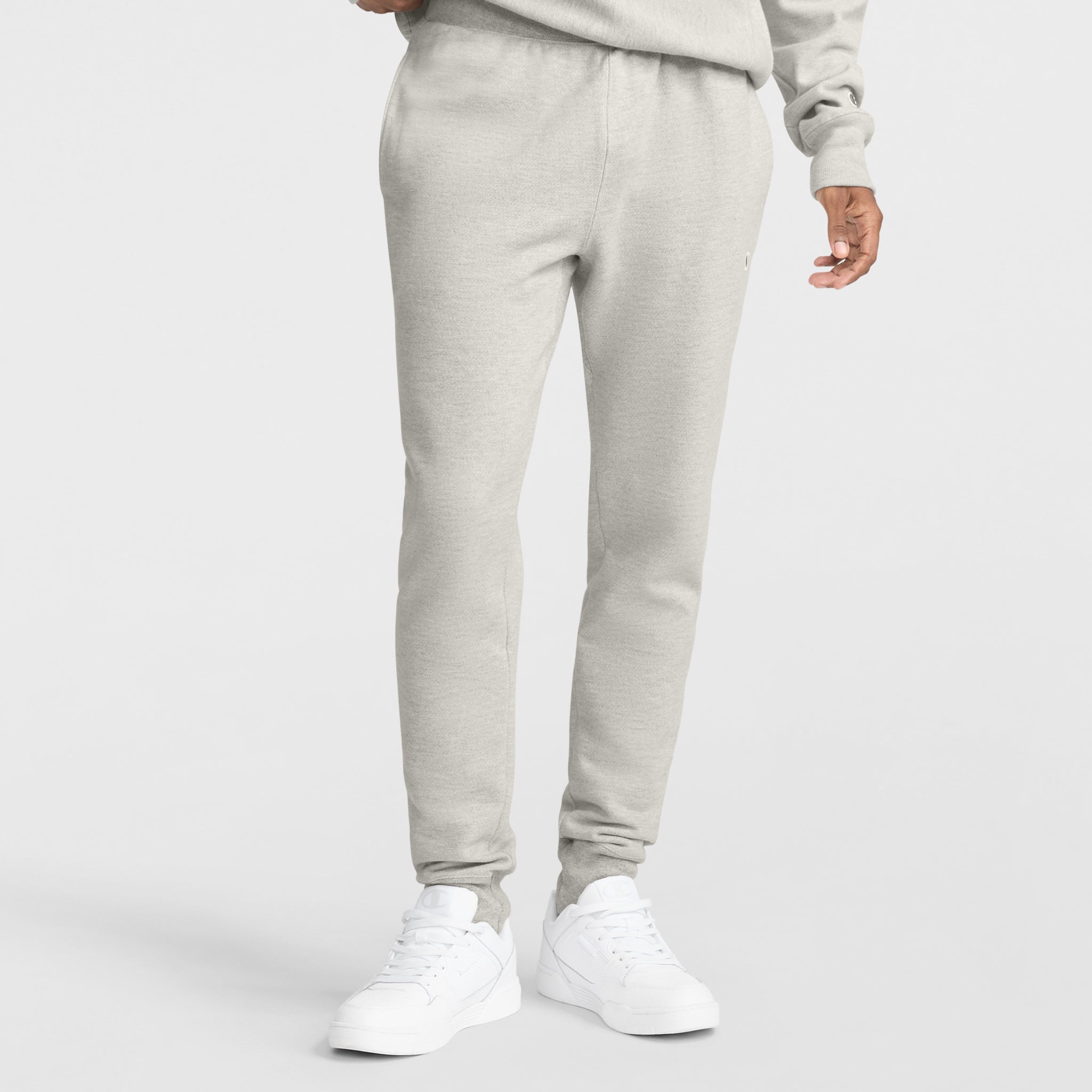 Heavyweight Fleece Joggers with Ribbed Cuffs & Pockets | Reverse Weave