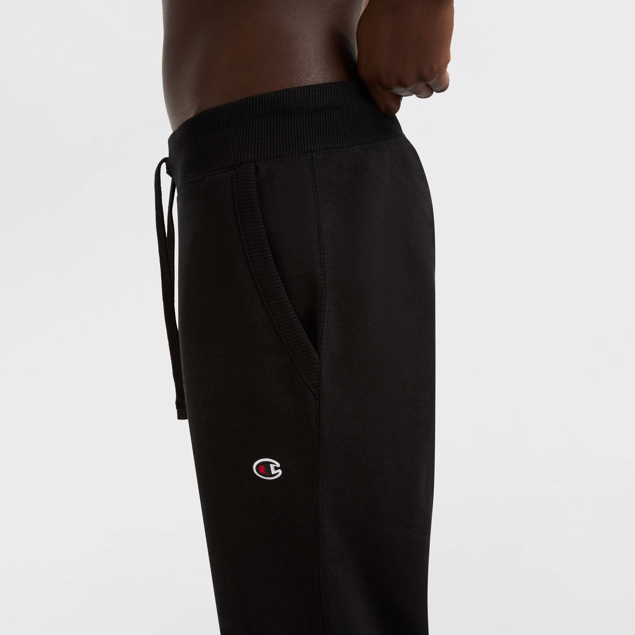 Women's Powerblend Fleece Pants for Lounge & Outdoor | C Logo