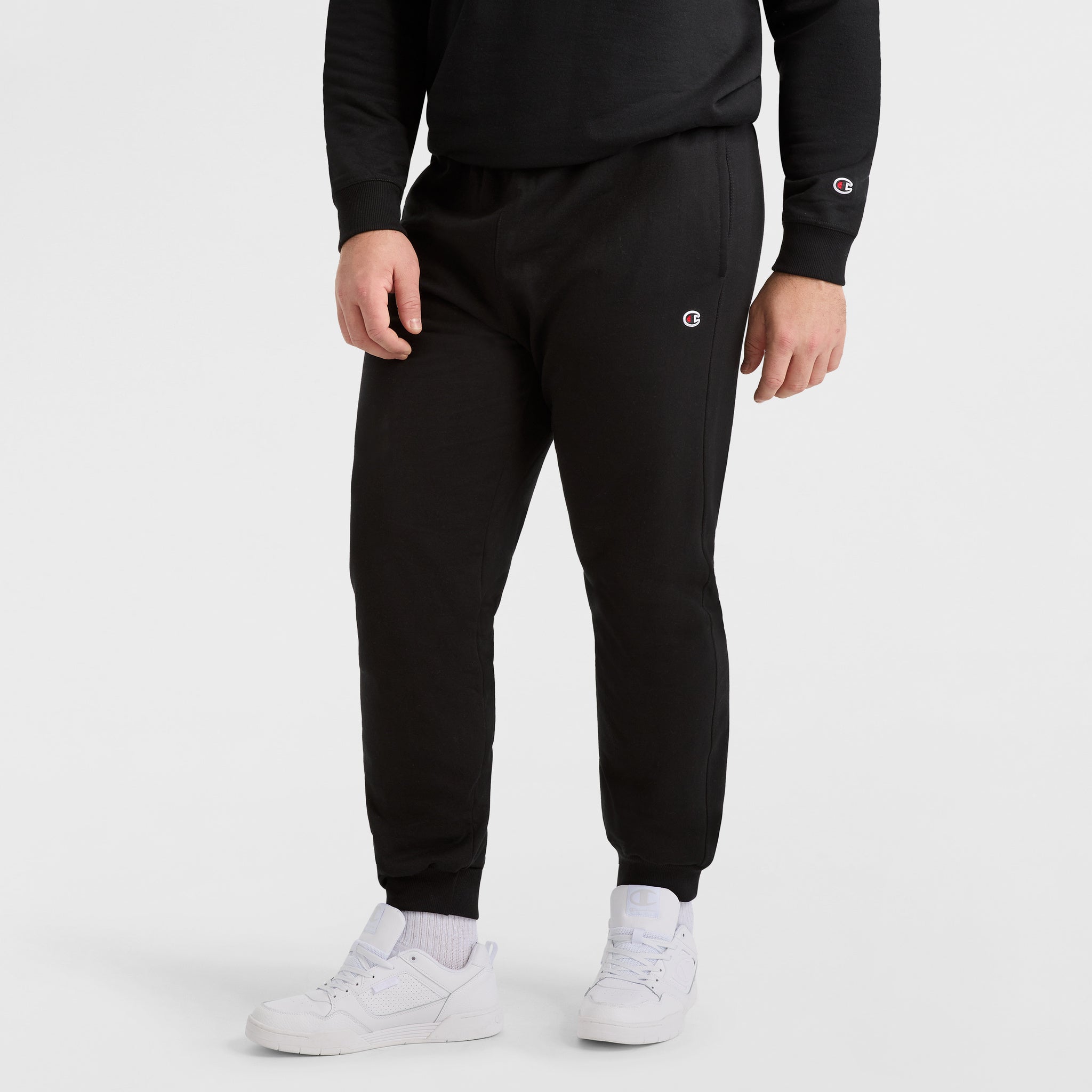 Men's Big & Tall Fleece Joggers with Ribbed Hem | Champion
