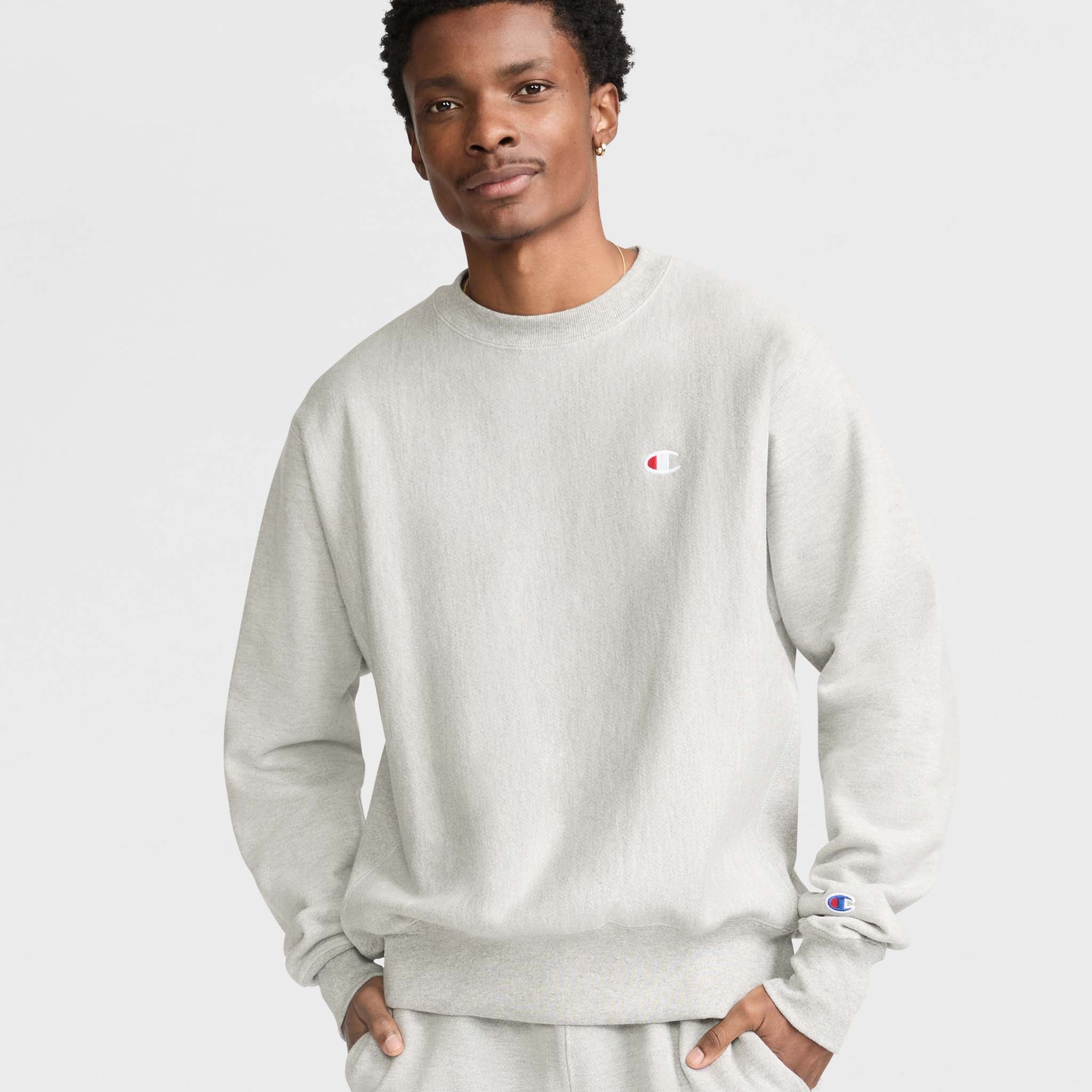 Heavyweight Reverse Weave Crewneck Sweatshirt for Men | Champion