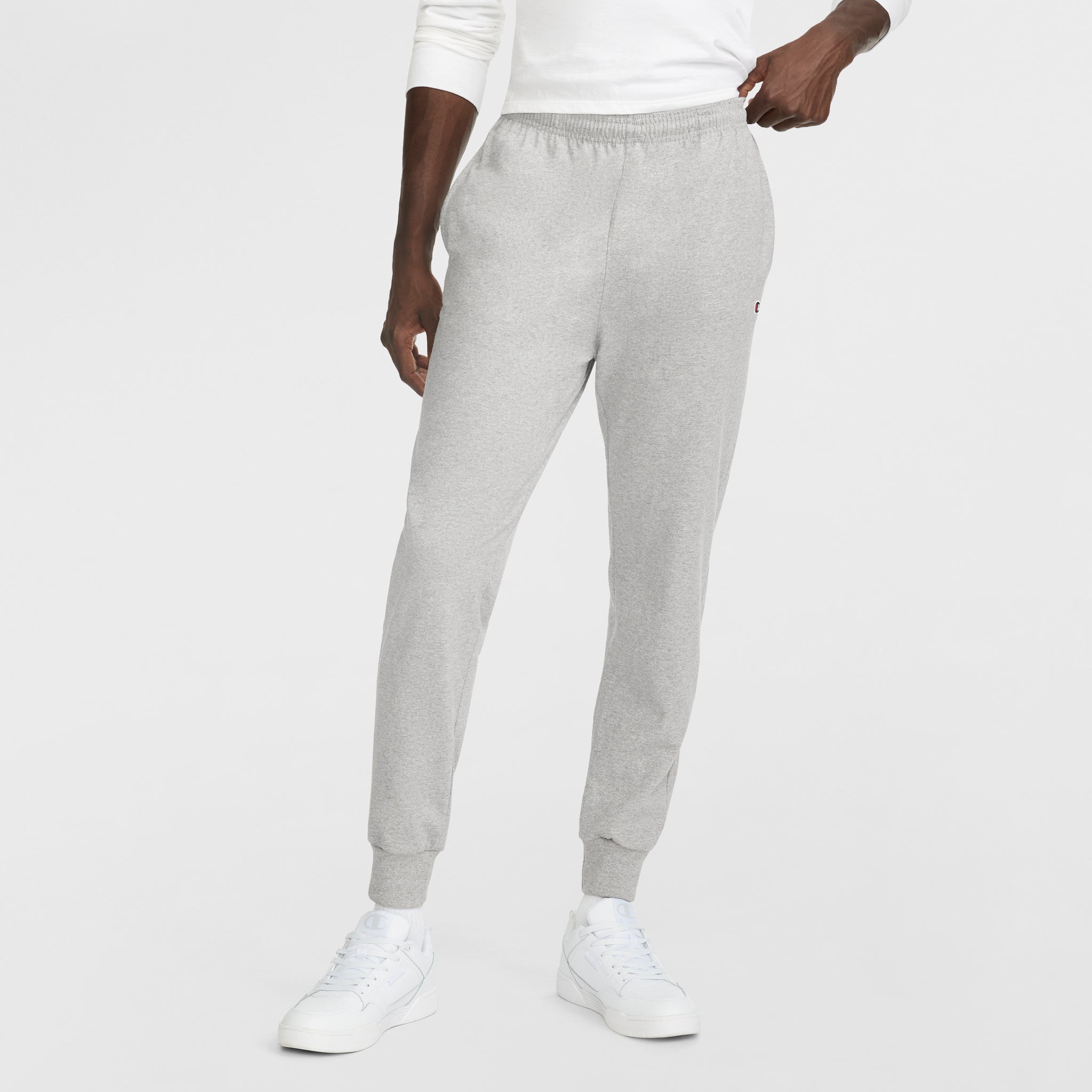 Lightweight Lounge Pants for Men with Comfort Fit & Side Pockets | C Logo