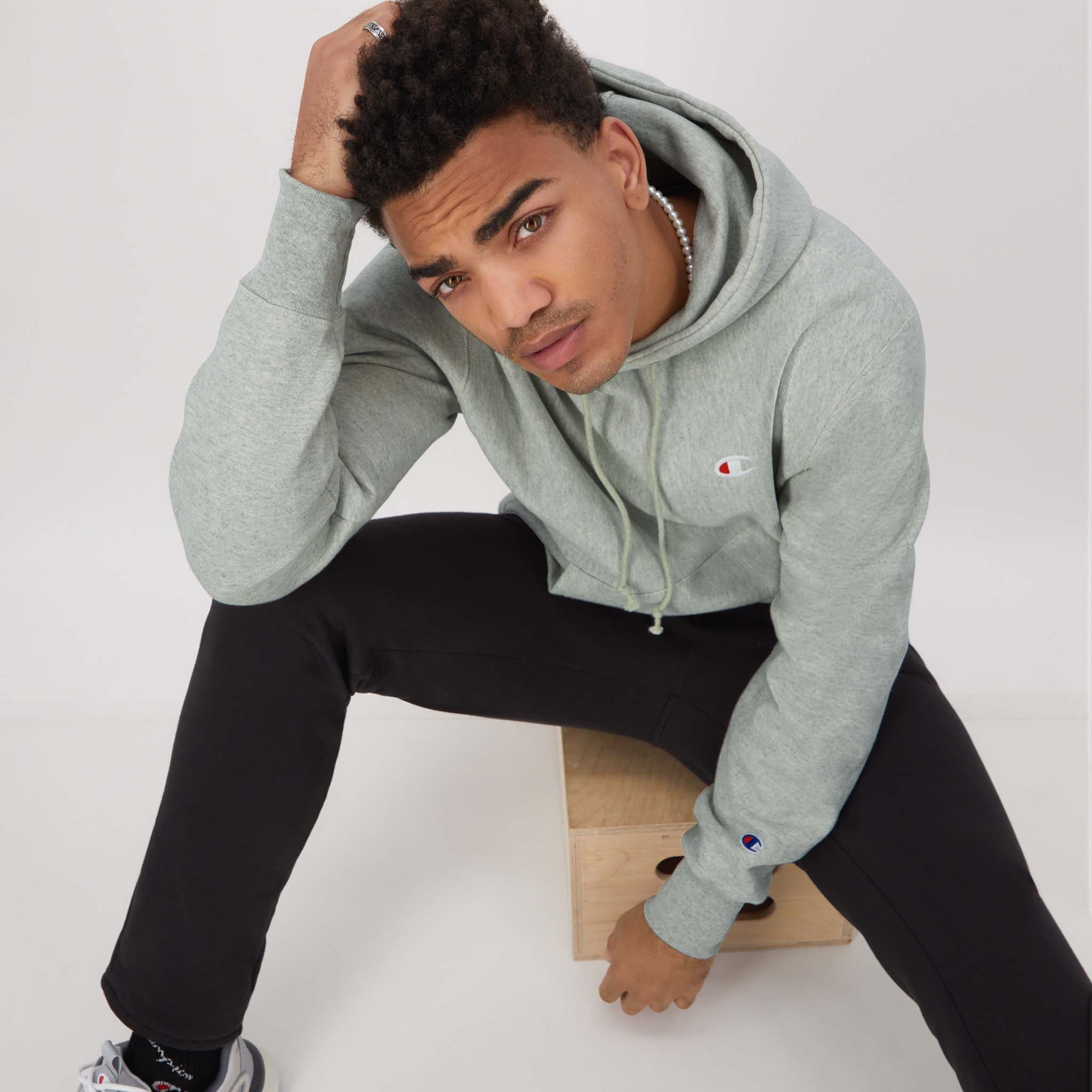 Heavyweight Reverse Weave Hoodie with Kangaroo Pocket | Champion