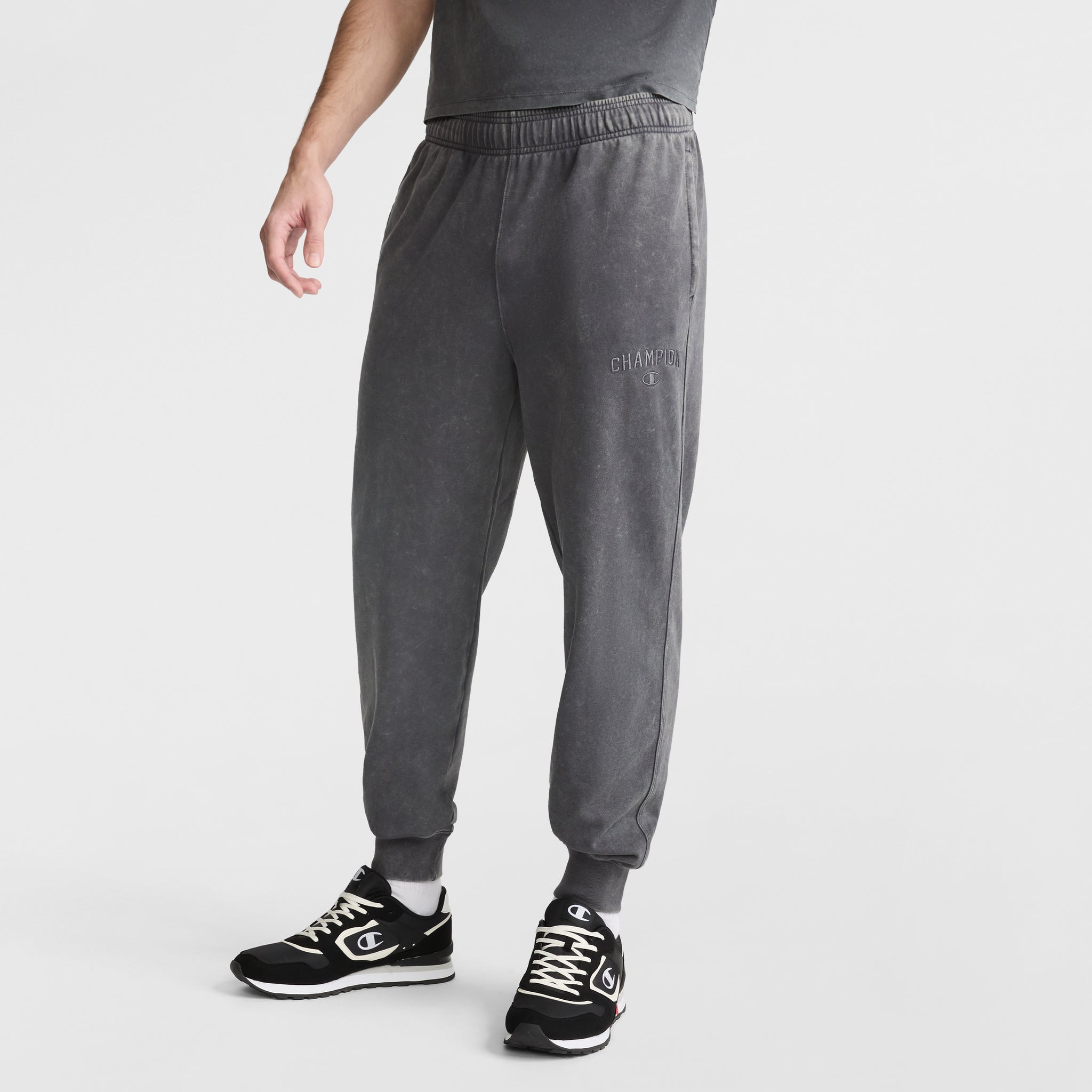 Vintage Wash Lightweight Joggers with Adjustable Waist | Comfort Fit