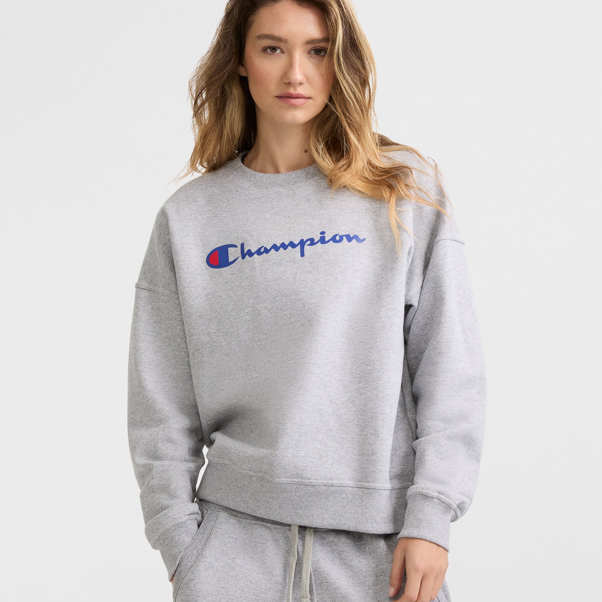 Women's Loose-Fit Fleece Crewneck Sweatshirt | Powerblend®