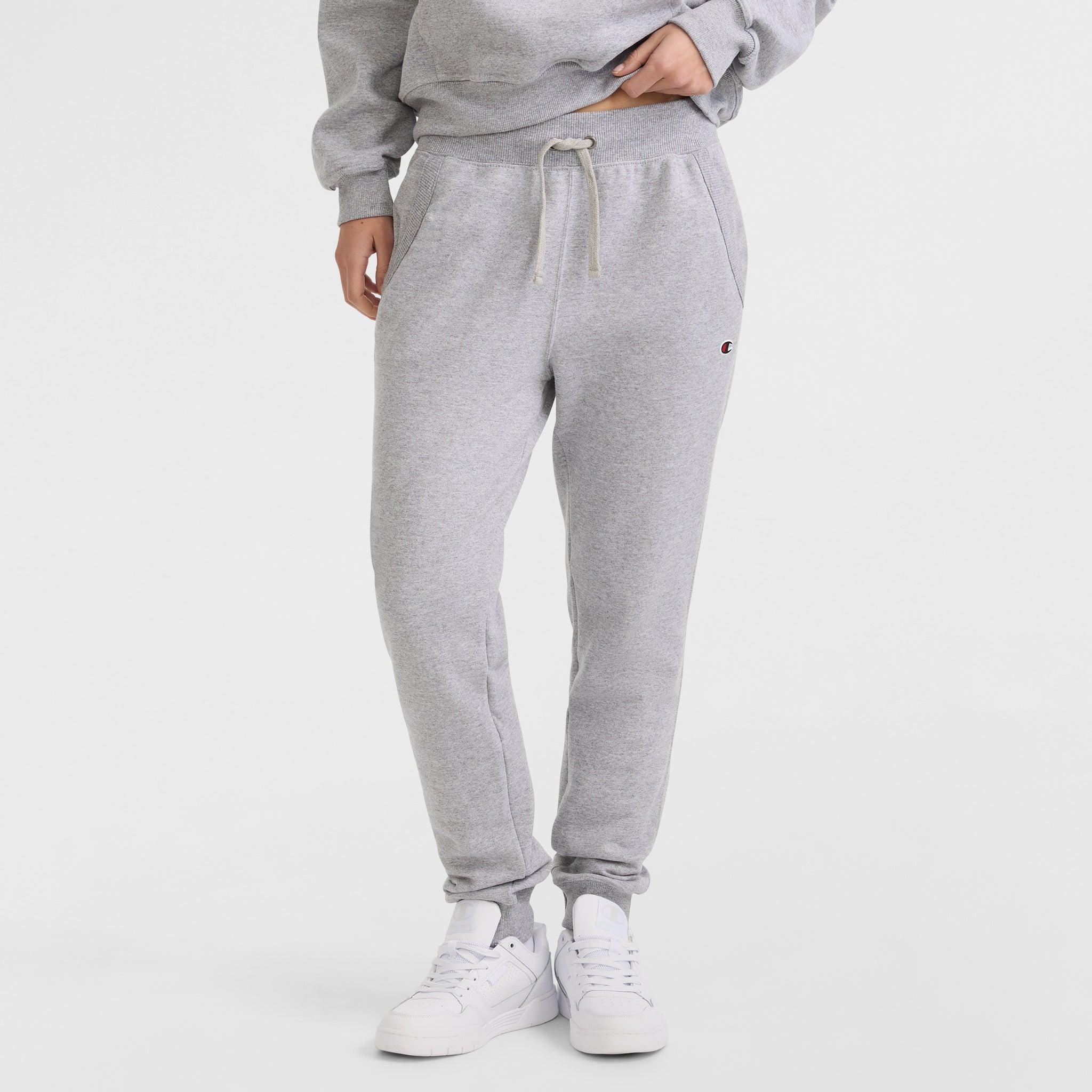 Comfy Fleece Joggers with Ribbed Cuffs & Pockets | Powerblend