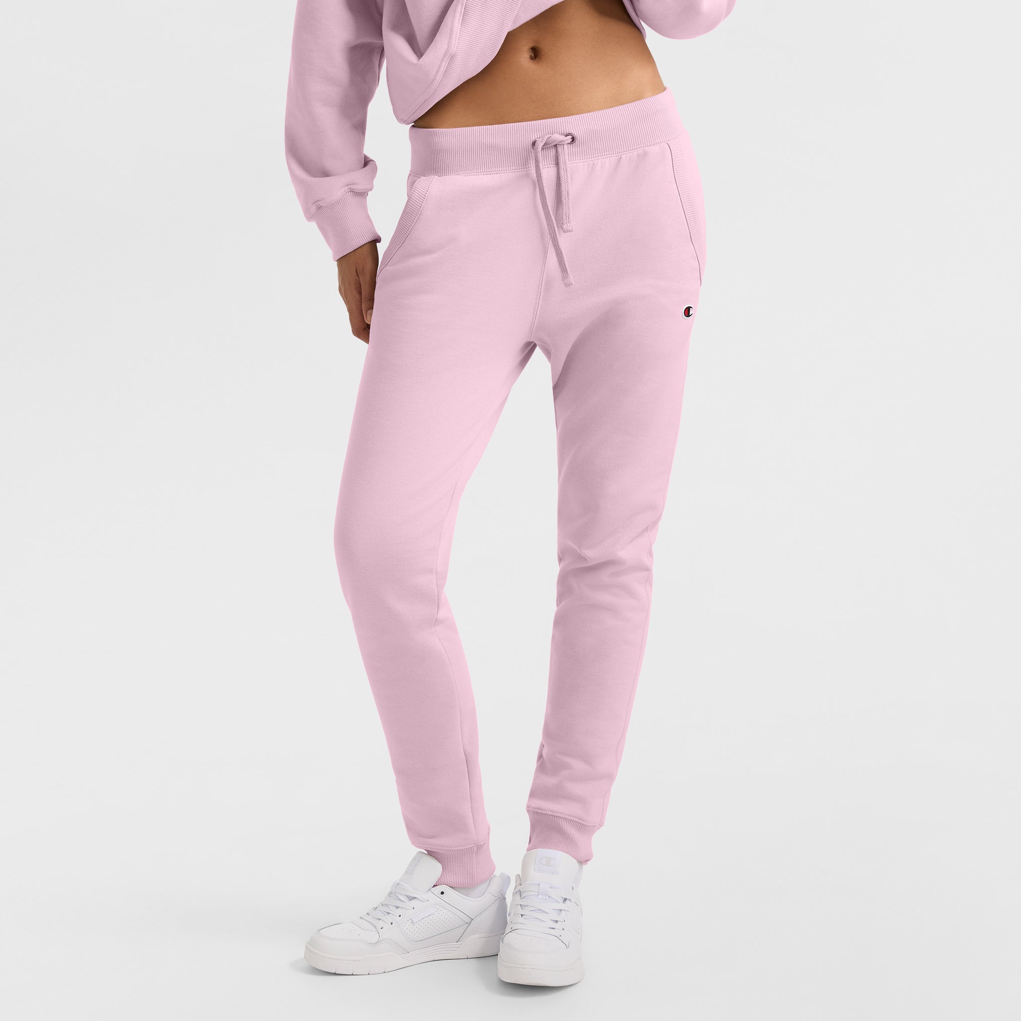 Comfy Fleece Joggers with Ribbed Cuffs & Pockets | Powerblend