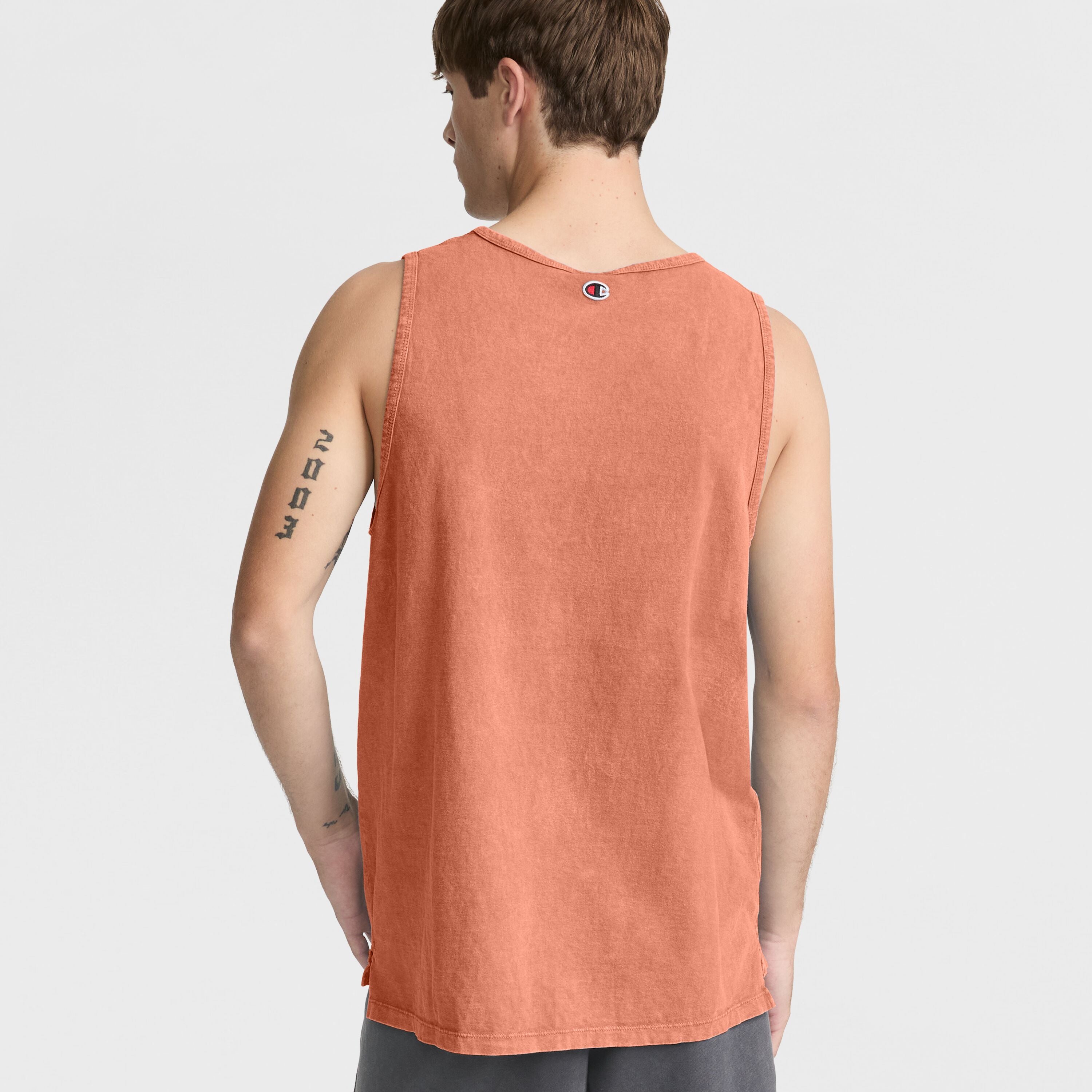 Vintage Wash Men's Tank Top with Embroidered Logo | Champion