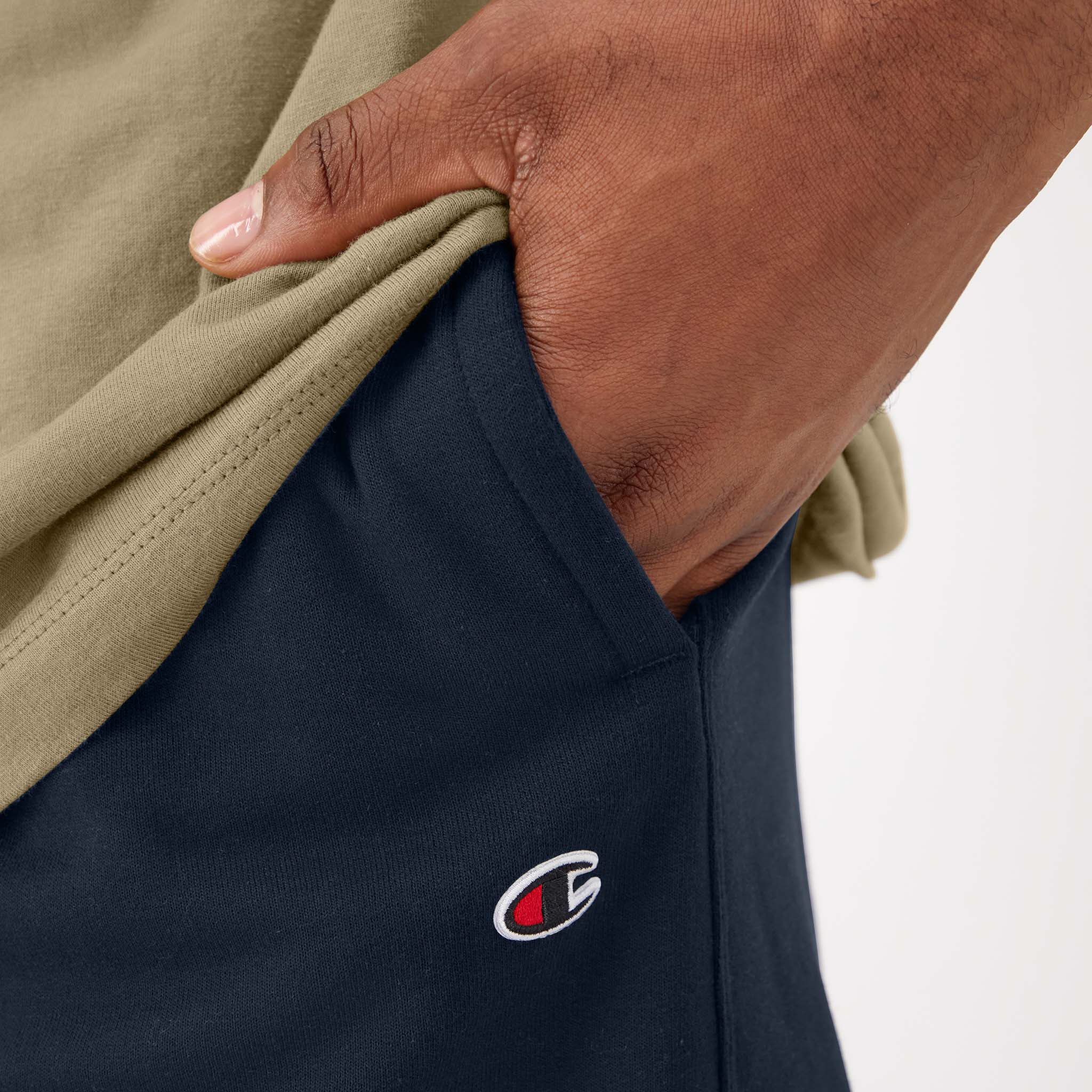 Men's Big & Tall Gym Shorts with Elastic Waistband | Champion Powerblend