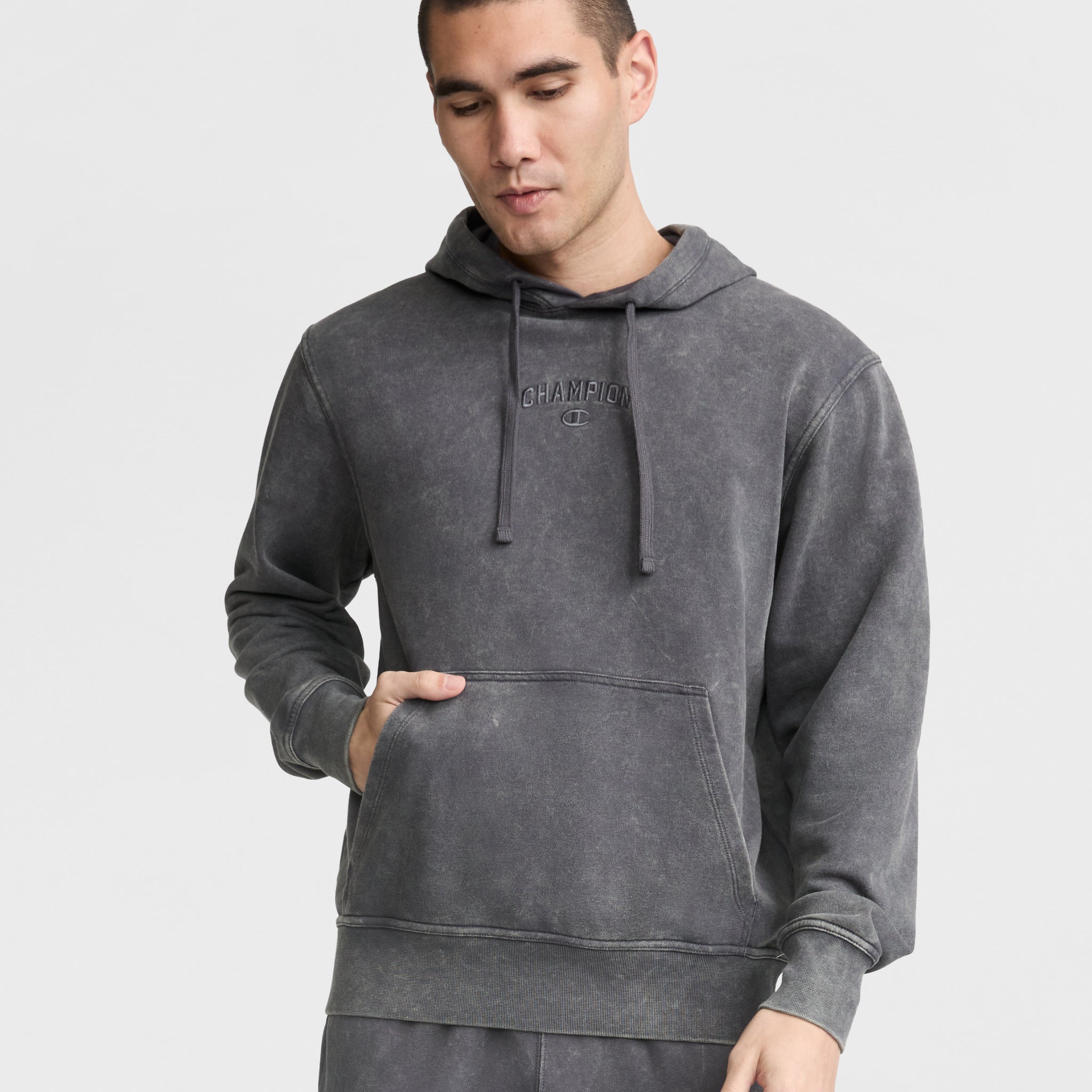 Vintage Wash Lightweight Hoodie for Men | Champion Fleece