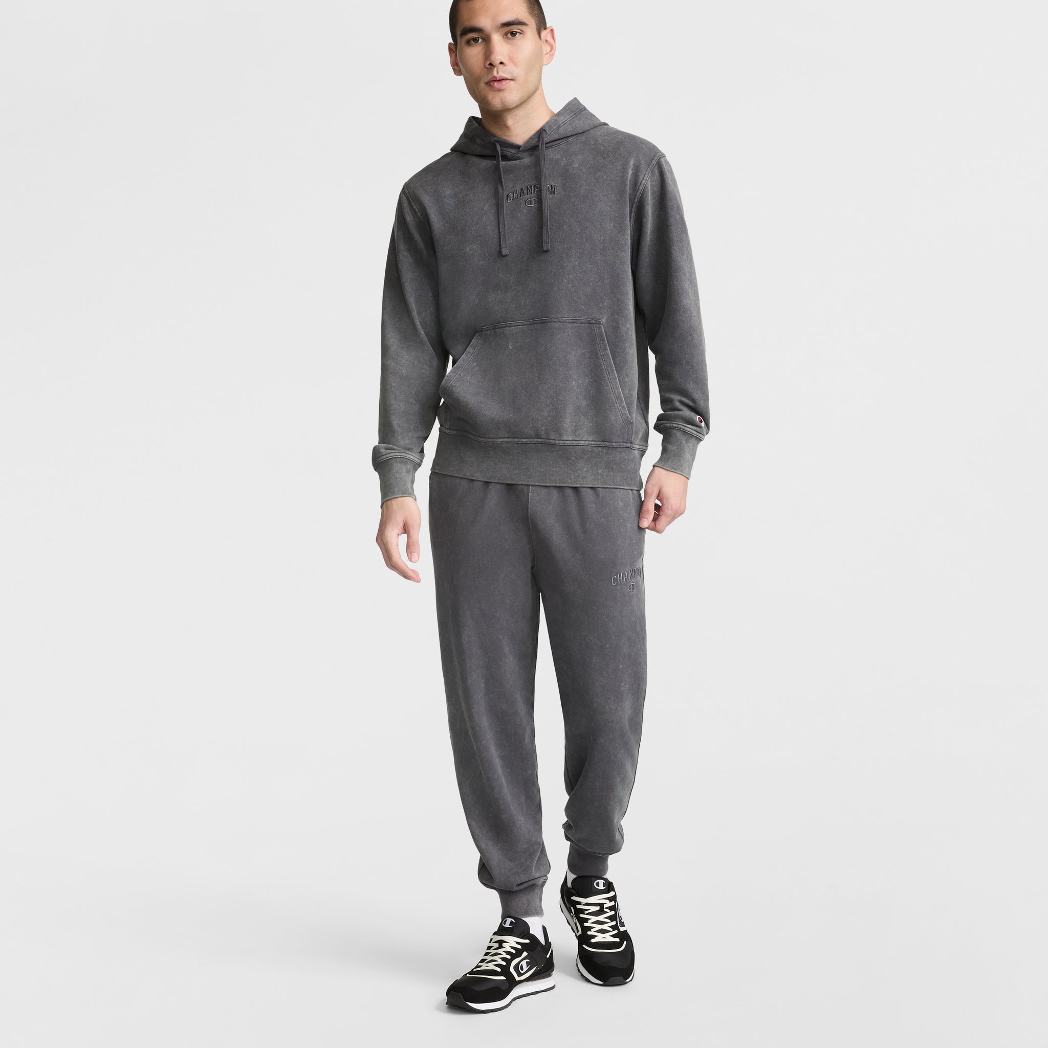 Vintage Wash Lightweight Hoodie for Men | Champion Fleece